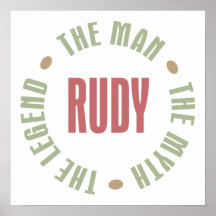 Rudy el hombre el mito la leyenda impresiones