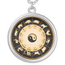 Rueda del zodiaco de Chiinese Collares