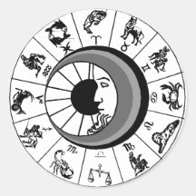 Rueda del zodiaco etiquetas  