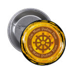 Rueda tibetana de Dharma del mantra Pins