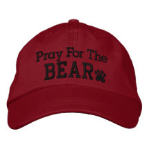 Ruegue para el oso - SRF Gorras De Béisbol Bordadas