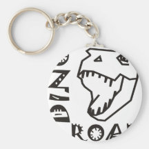 Rugido de Dino Llavero Personalizado