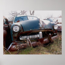Ruina automotriz impresiones