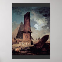 Ruinas clásicas de Roberto Huberto Impresiones