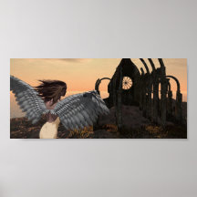 Ruinas de la iglesia impresiones