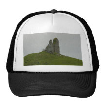 Ruinas de los castillos de las colinas gorros bordados