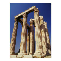 Ruinas griegas, Atenas, Grecia Postales