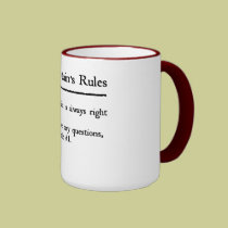 Rules de capitán tazas