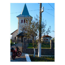 Rumania, iglesia local postales