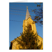 Rumania, iglesia local tarjetas