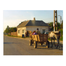 Rumania, transporte de la familia postales