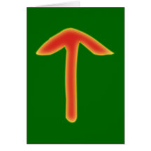 rune Tiwaz futhark Karte