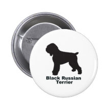Ruso negro Terrier Pins
