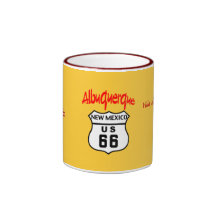 Ruta 66 - Albuquerque Taza De Café