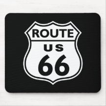 Ruta 66 alfombrilla de ratón