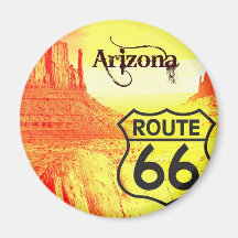 Ruta 66 de Arizona Imán Para Frigorífico