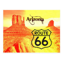 Ruta 66 de Arizona Postal