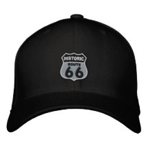 Ruta 66 gorras bordadas