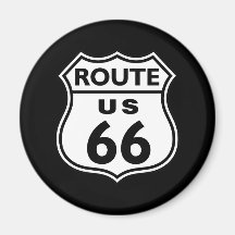 Ruta 66 iman de frigorífico
