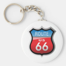 Ruta 66 llavero