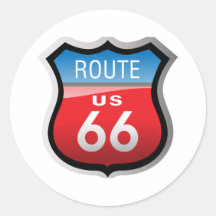 Ruta 66 pegatinas  