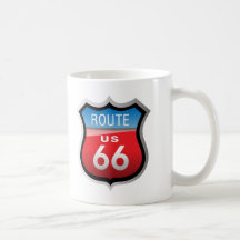 Ruta 66 tazas de café