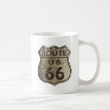 Ruta 66 tazas de café