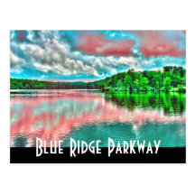 ruta verde azul del canto postales