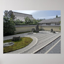 Ryogen-en el jardín del templo - Kyoto Japón Posters