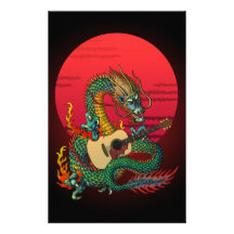 Ryuu Guitar 01 オリジナルレター用品