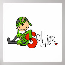 S está para el soldado poster
