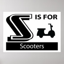 S está para las vespas poster