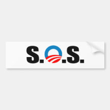 S.O.S ETIQUETA DE PARACHOQUE