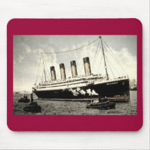 S.S. Estrella olímpica, estrella blanca Line, 1913 Alfombrillas De Ratón
