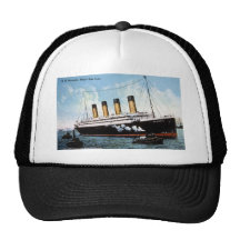 S.S. Estrella olímpica, estrella blanca Line, 1913 Gorros Bordados