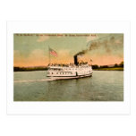 S.S. Hartford encima del río Connecticut Postales