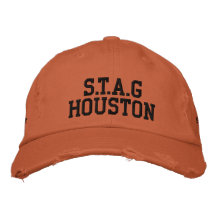 S.T.A.GHouston Gorra De Béisbol Bordada