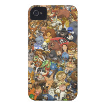 S.T. Collage de Lewis iPhone 4 Carcasa