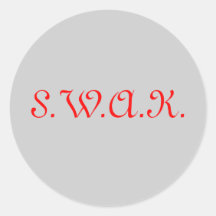 S.W.A.K. Pegatinas