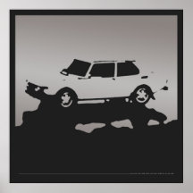 Saab 99 el ccsme - los gris plateados en el carbón