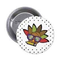Sabelotodo adorable Turquía Pin