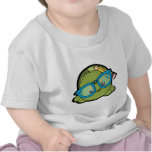 Sabelotodo de la tortuga camisetas