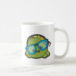 Sabelotodo de la tortuga tazas de café