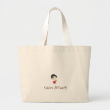 Sacola cakesd'cortte bolsas de lona