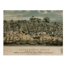 Sacramento 1850 postal