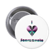 Sacramento -- Púrpura y turquesa Pins