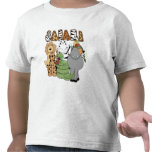 Safari animal camisetas