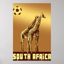 Safari del fútbol del mundo de Suráfrica de la pue Impresiones