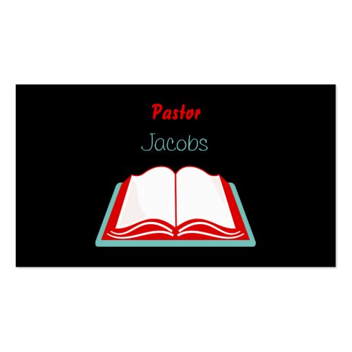 Sagrada Biblia, pastor, Jacobs Tarjetas Personales