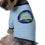 Sagrada Biblia y globo Camisa De Mascota